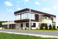 Частный жилой дом. Миллениум парк.