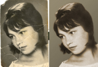 Восстановление старой фотографиии