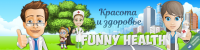 Оформление сообщества Funny Health вконтакте