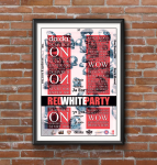 Афиша вечеринки Red White