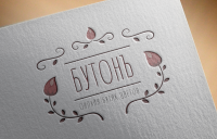 Логотип и элементы фирменного стиля для цветочного бутика