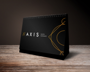 Настольный календарь для строительной компании "Axis"