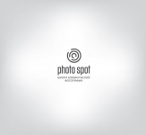 логотип для современной школы коммерческой фотографии Photo Spot