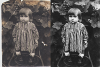 Ретушь старой фотографии