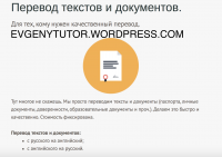 Перевод текстов и документов.