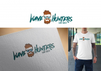 Фирменный стиль для проекта Wave Hunters