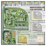 Визуализация проекта микрорайона