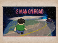 Арт для "2 Man on Road"