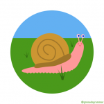 Иллюстрация "Cuttie Snail"