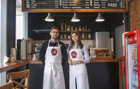 Фирменный стиль для пиццерии "Мука"