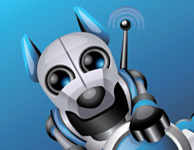 РОБОТОНИК.  Логотип для интернет-магазина