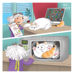 Иллюстрация "Приключения кота Людвига"