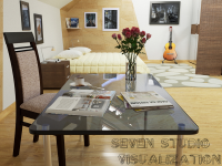 Комната в монсарде