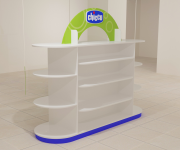 Стеллаж для продукции Chicco