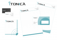 Фирменный стиль компании "Itonica"