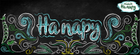 Иллюстрация "На пару" на фасад овощного бара "Bonduelle"