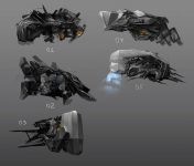 Alien ships
