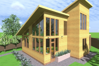 Проект каркасного дома