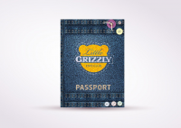 Детский паспорт для кафе GRIZZLY