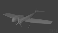 Low-poly модель BV 141