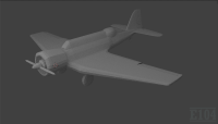 Low-poly модель ХАИ-5