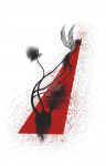 Bird in a red triangle