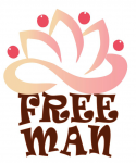 логотип кондитерской компании "FreeMan"