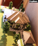 Макет особняка. М1:75. Материал: ПВХ. 30 000 руб.