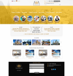 Сайт компании "EastWestBestLiving"