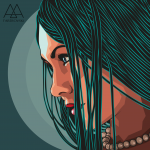 Векторный портрет.