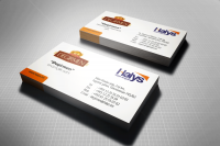 Визитка "Halys"