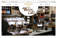 Дизайн лендинга кафе в Майами