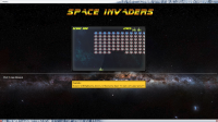 Space Invaders - Интерфейс