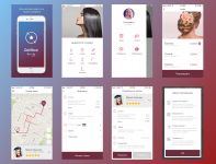 User Interface mobile app
