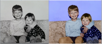 Оцветнение черно белых фотографий