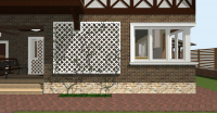 3D модель виноградной лозы для ArchiCAD