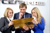 Съёмка для корпоративной газеты Ростсельмаша