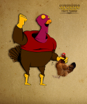 superhero "puffy turkey"