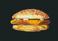 Постер hamburger