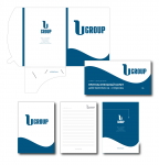 Ugroup (папки, пригласительный, блокнот)