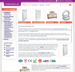 Сайт-каталог компании Евразия