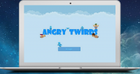 Браузерная игра "ANGRY TWIRDS" для сайта