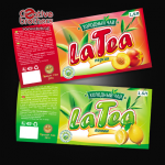 этикетки для холодного чая "La Tea"