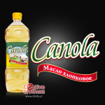 концепт этикетки+лого масла "Canola"