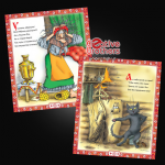 страницы из книжки "Приключения Бабы-Яги"