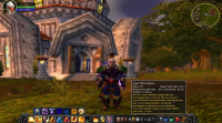 Верстка игрового интерфейса "World of Warcraft"