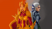 Leona and Diana