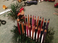 Салфетница к наступающему году