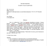 Перевод справки с работы индивидуального предпринимателя