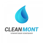 Логотип клининговой компании "Clean Mont"